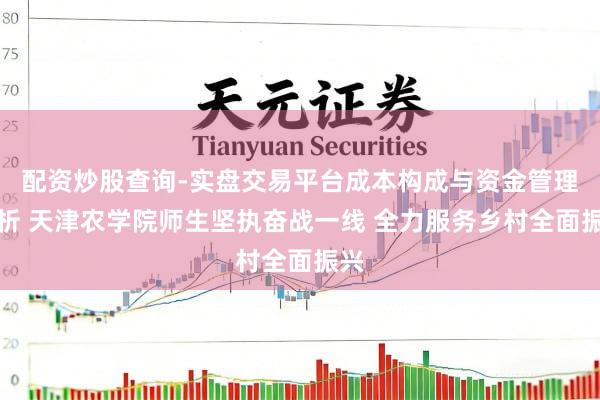 配资炒股查询-实盘交易平台成本构成与资金管理解析 天津农学院师生坚执奋战一线 全力服务乡村全面振兴