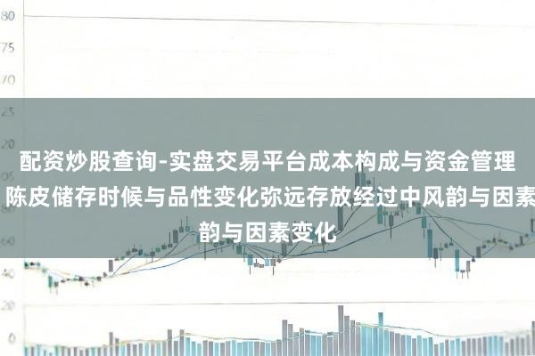配资炒股查询-实盘交易平台成本构成与资金管理解析 陈皮储存时候与品性变化弥远存放经过中风韵与因素变化