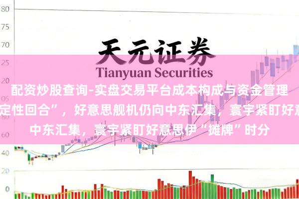 配资炒股查询-实盘交易平台成本构成与资金管理解析 谈判插足“决定性回合”，好意思舰机仍向中东汇集，寰宇紧盯好意思伊“摊牌”时分