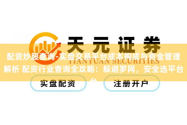 配资炒股查询-实盘交易平台成本构成与资金管理解析 配资行业查询全攻略：躲避罗网，安全选平台